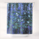 Shower Curtains Claude Monet Blue Water Lilies