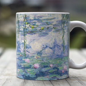 Ceramic Mugs Claude Monet Water Lilies III