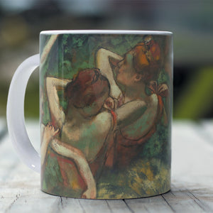Ceramic Mugs Edgar Degas Four Dancers