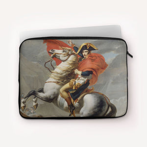 Laptop Sleeves Jacques-Louis David Bonaparte Crossing the Grand Saint-Bernard Pass