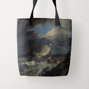 Tote Bags JMW Turner Calais Pier