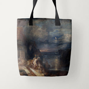 Tote Bags JMW Turner The Parting of Hero and Leander