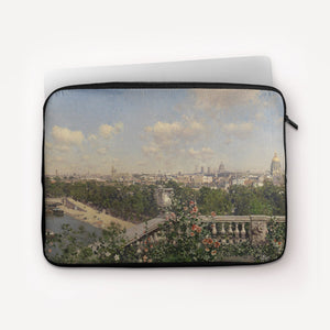 Laptop Sleeves Martin Rico Ortega View of Paris from the Trocadero