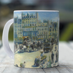 Ceramic Mugs Pierre-Auguste Renoir Pont Neuf, Paris