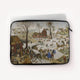 Laptop Sleeves Pieter Bruegel the Elder Census at Bethlehem