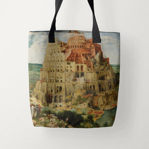 Tote Bags Pieter Bruegel the Elder The Tower of Babel