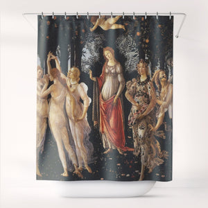 Shower Curtains Sandro Botticelli Primavera