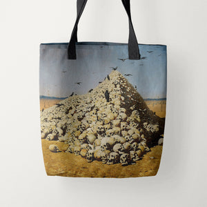 Tote Bags Vasily Vereshchagin The Apotheosis of War